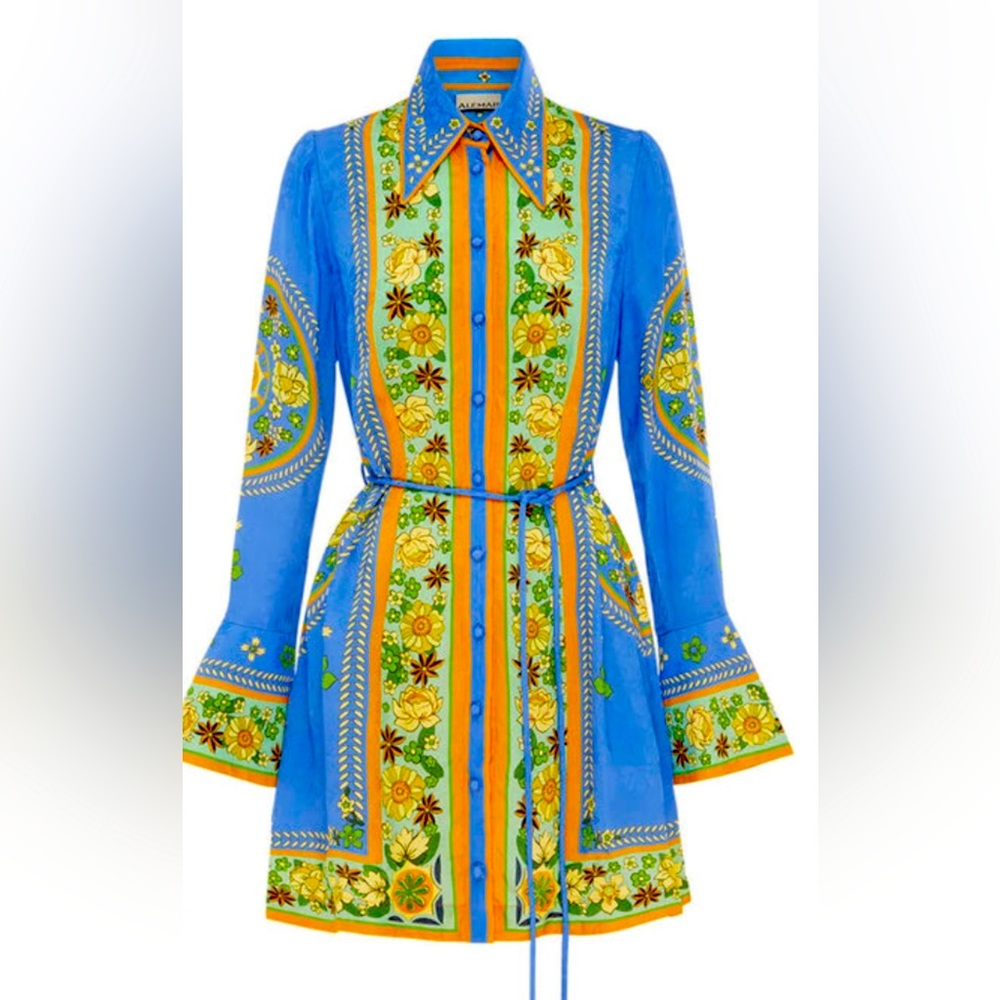 Alemais Colbalt Blue Linda Mini Dress NWOT from Tuckernuck